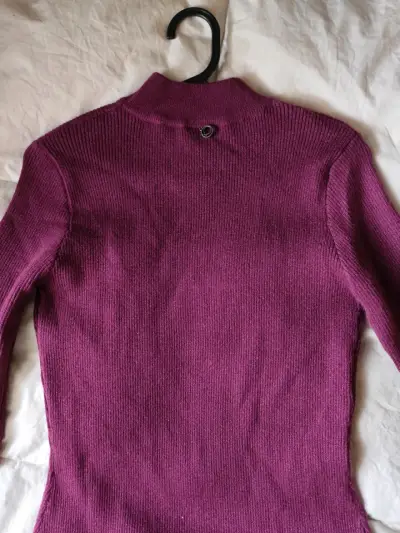 Vestido morado glitter - miniatura 2