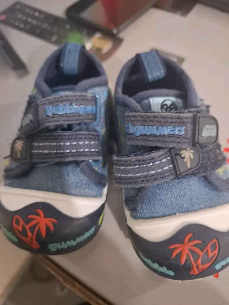 Zapatos infantiles azules Bubblegummers - 1