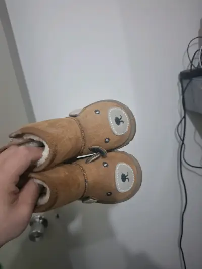 Botitas de bebé marrones - miniatura 1