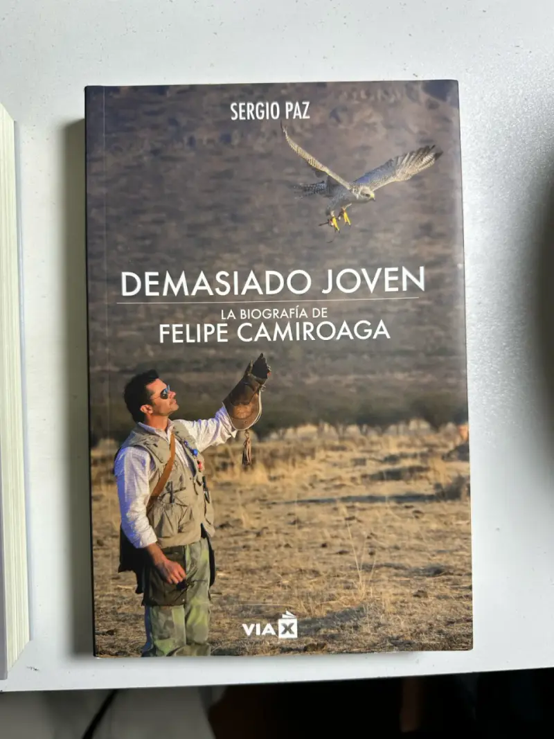 Libros biográficos Felipe Camiroaga - 2
