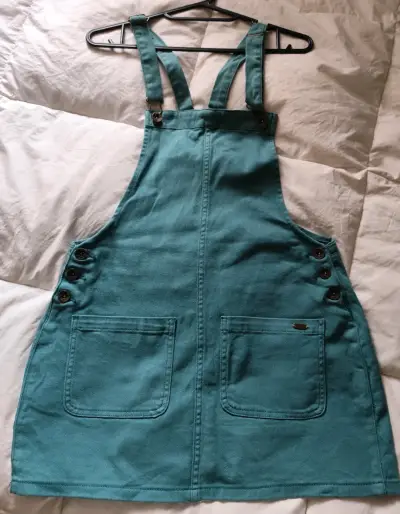 Jardinera mini falda jeans - miniatura 1
