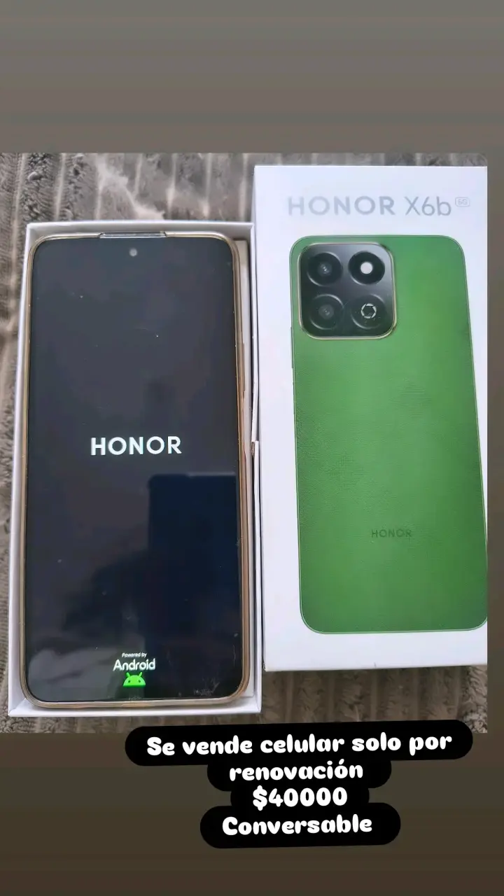 Celular Honor X6b 5G verde