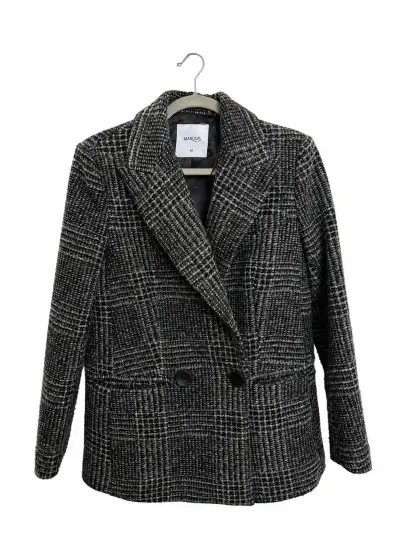Abrigo Marquis oversize 40%lana - miniatura 1