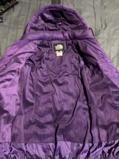 Parka  morado North Face niña - miniatura 2