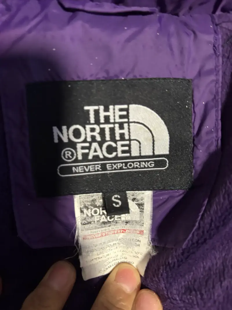 Parka morado North Face niña - 3