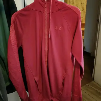 Chaqueta deportiva rosa con cierre - miniatura 2