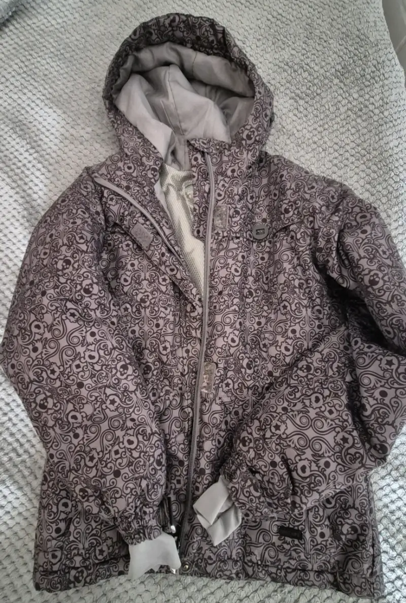 Polerón gris con capucha GAP talla XS original - 5