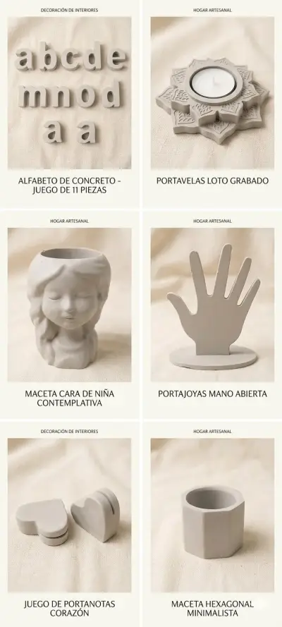 Piezas de yeso venta al por mayor y por unidad - miniatura 4