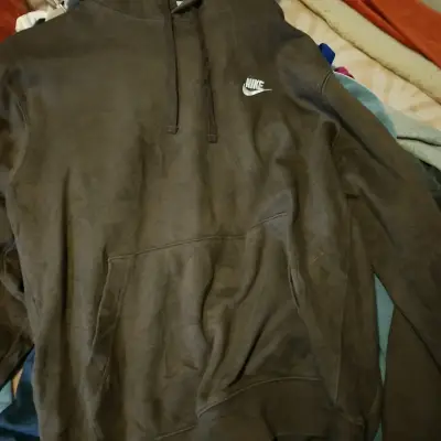Polerón Nike marrón unisex - miniatura 1