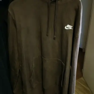 Polerón Nike marrón unisex - miniatura 2