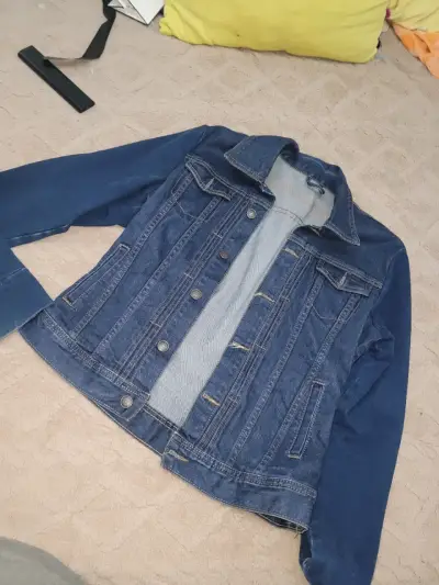 Chaqueta de mezclilla azul - miniatura 2