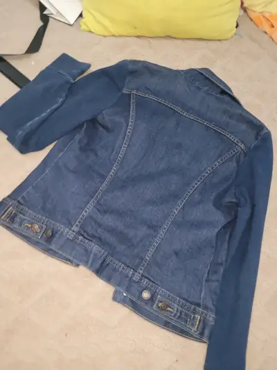 Chaqueta de mezclilla azul - miniatura 4