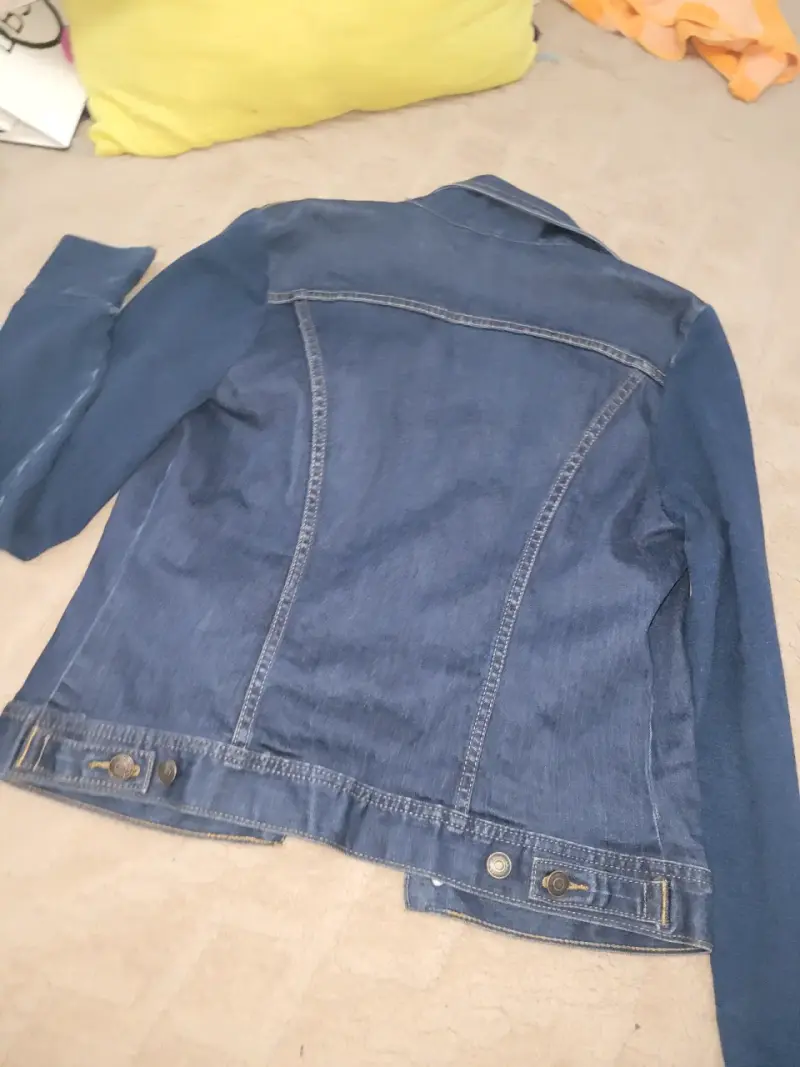 Chaqueta de mezclilla azul - 5