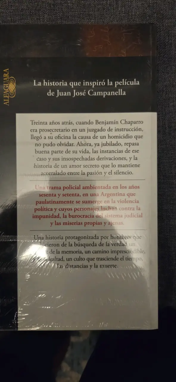 Libro El secreto de sus ojos - 2