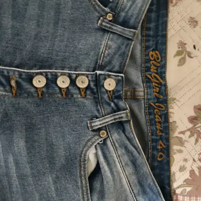 Jeans azul de mujer - miniatura 2