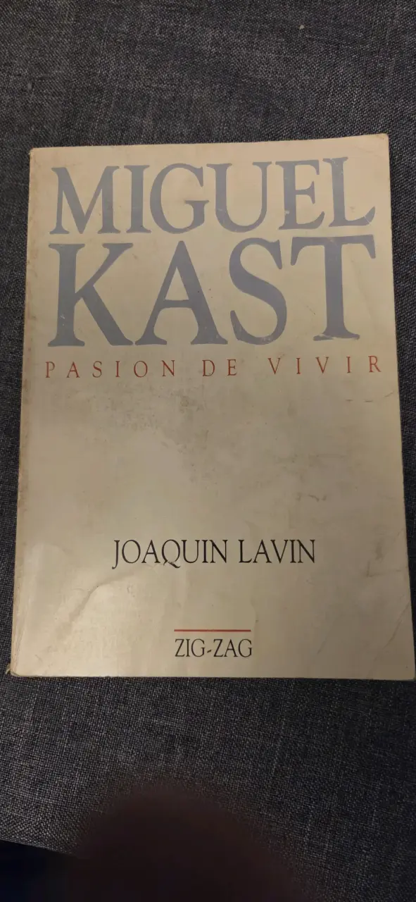 Libro Miguel Kast - Pasión de Vivir - 1