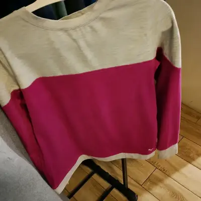 Polerón bicolor gris y morado - miniatura 2
