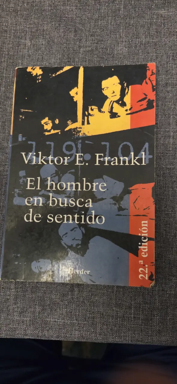 Libro El hombre en busca de sentido