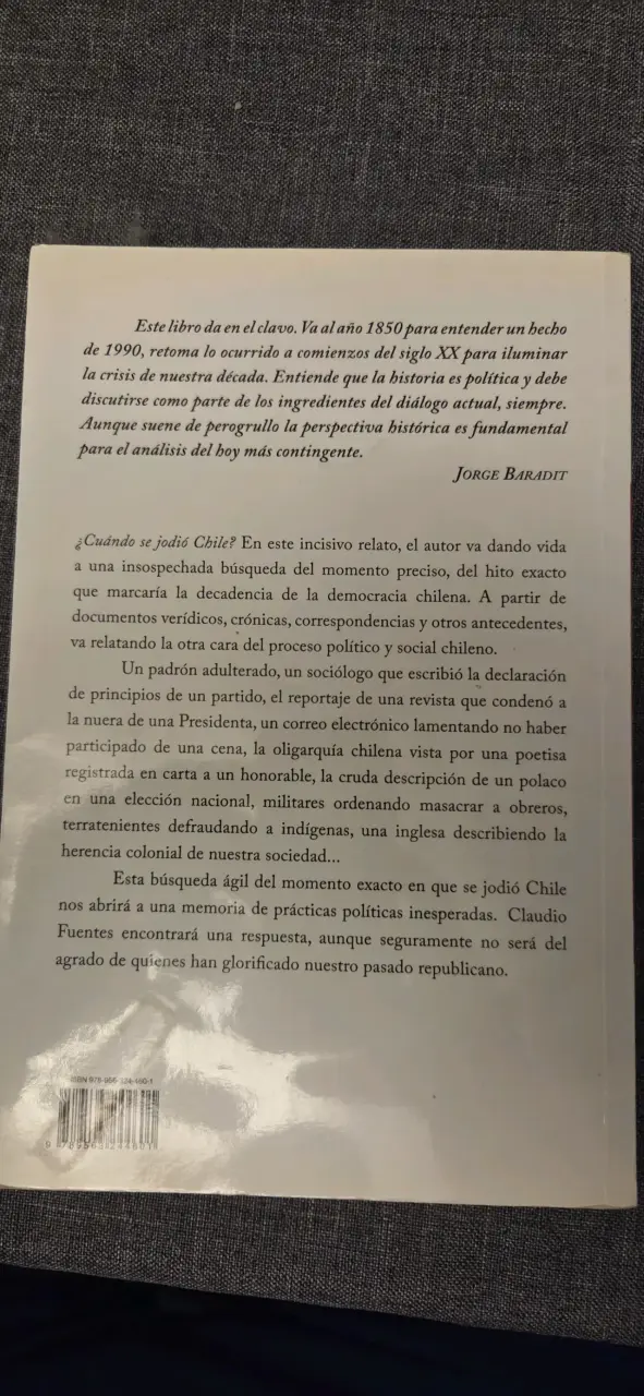 Libro: ¿Cuándo se jodió Chile? - 2