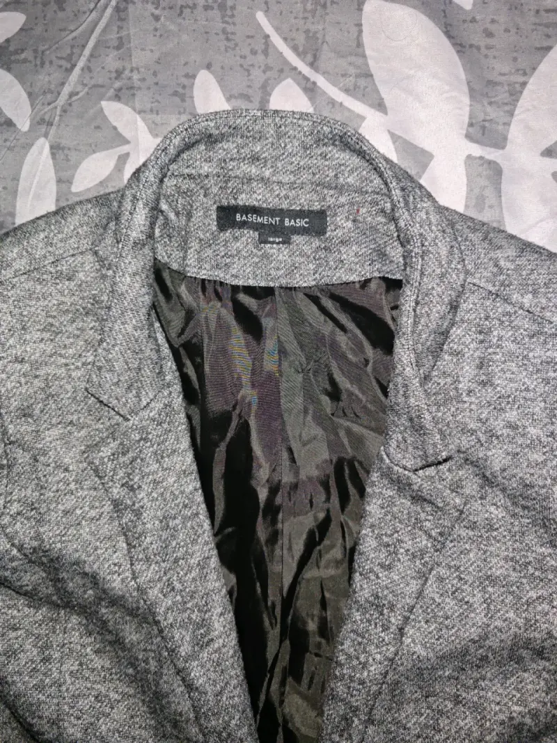 Abrigo gris elegante - 2
