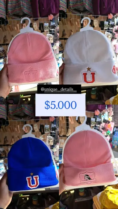 Gorros de lana Universidad de Chile - miniatura 1