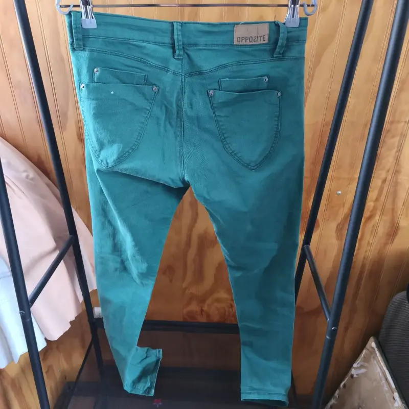 Pantalón skinny verde esmeralda Opposite 💚 - 3