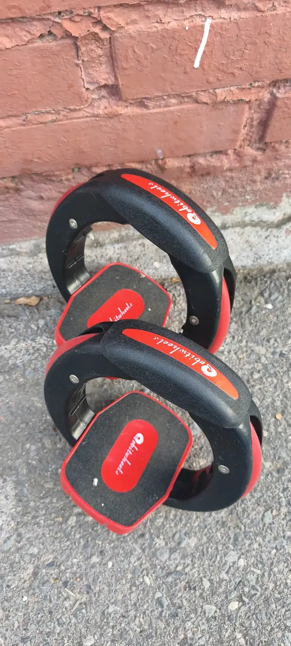 Ruedas Quick Wheels negras y rojas - 2