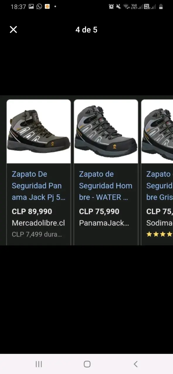 Zapatos de seguridad gris - 2