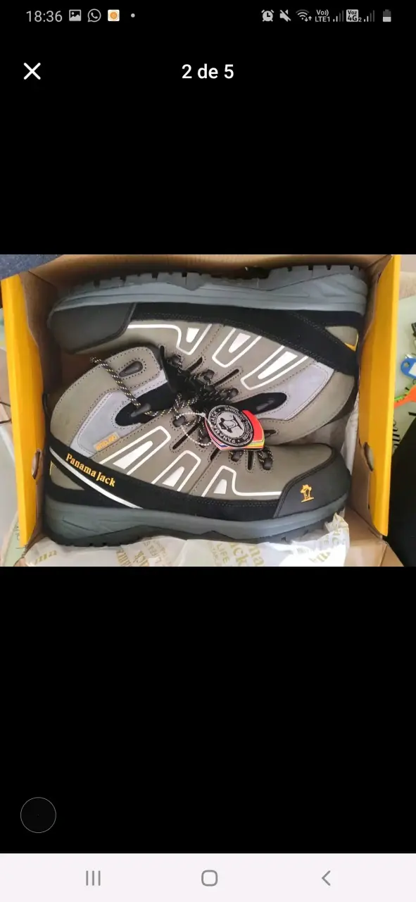 Zapatos de seguridad gris - 4
