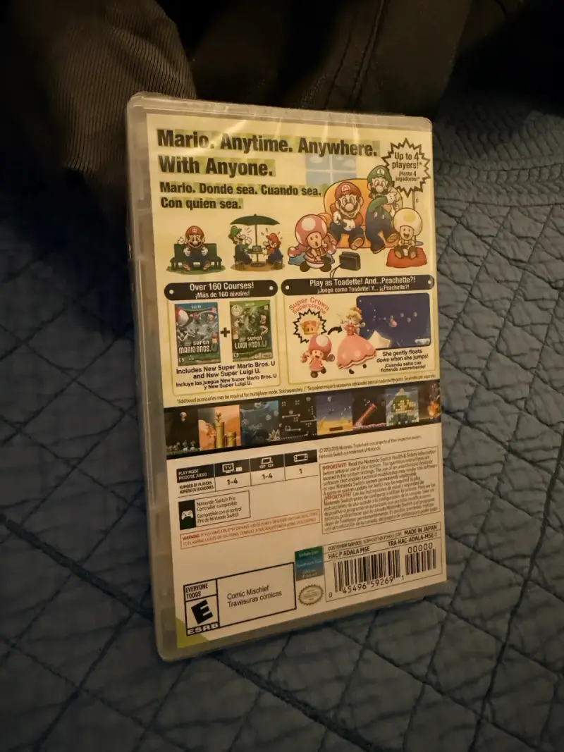 Juego Nintendo Switch Mario Bros U Deluxe - 2