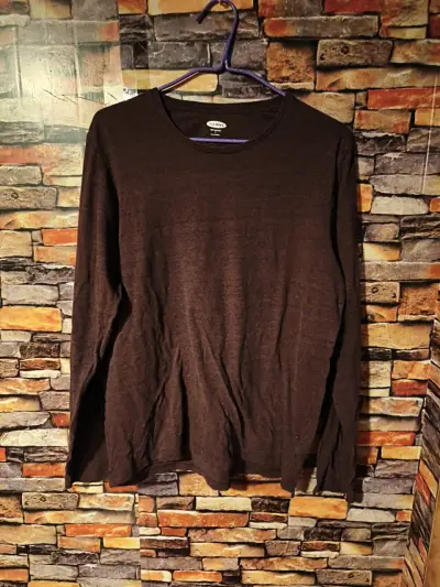 Polera manga larga marrón - miniatura 1