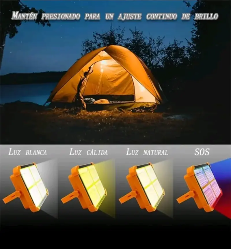 Reflector LED Solar/Eléctrico - 3