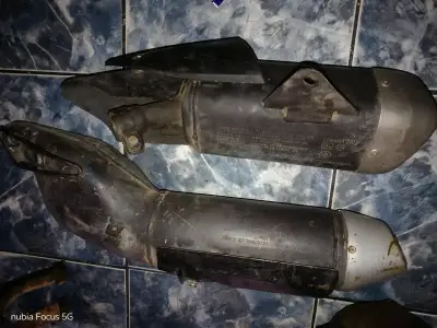 Silenciadores para moto usados modelo mt 03 - miniatura 3