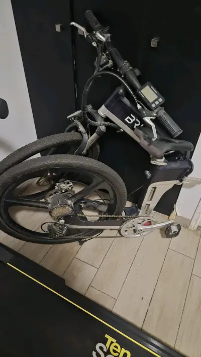 Bicicleta eléctrica Bruce plegable - miniatura 2