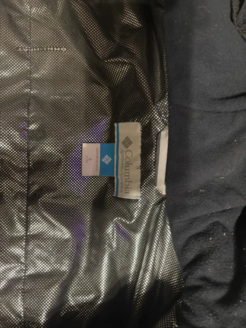 Chaqueta impermeable Columbia negra - 3