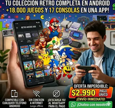 App de juegos retro para Android - miniatura 1