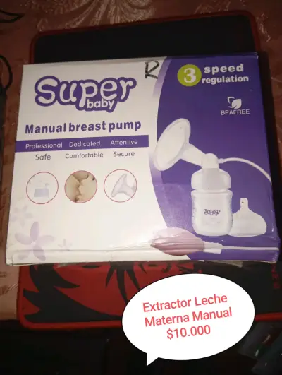 Extractor de leche materna manual y electrico - miniatura 1