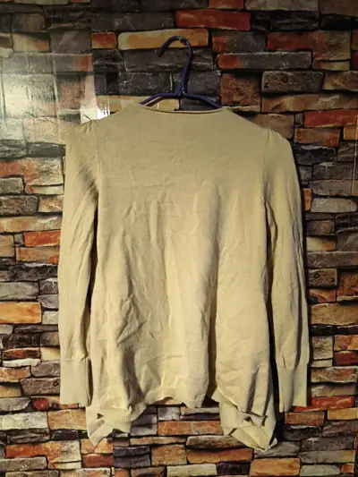 Chaqueta beige abierta - miniatura 2