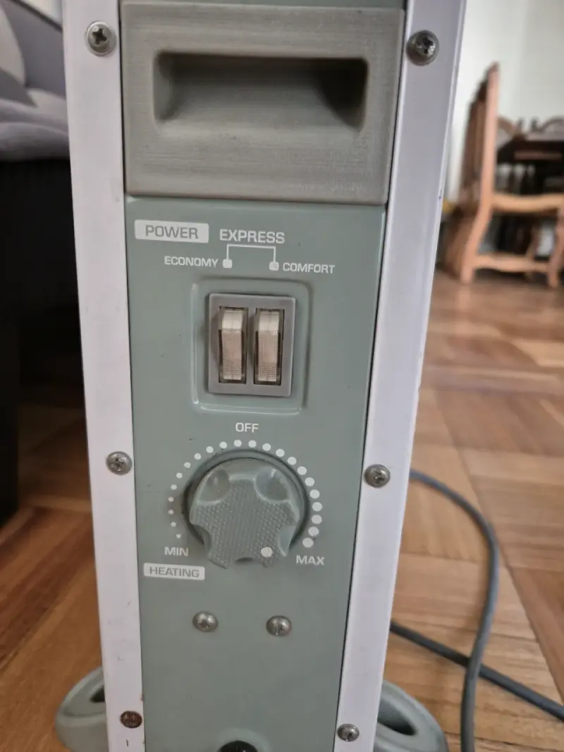Calefactor eléctrico Nex blanco - 2