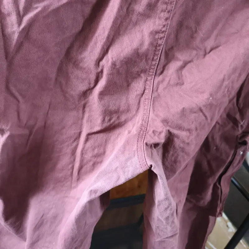 Pantalones cargo burdeos - 5