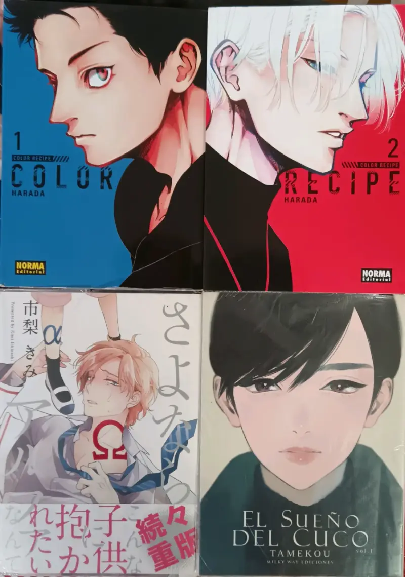 Pack de mangas variados