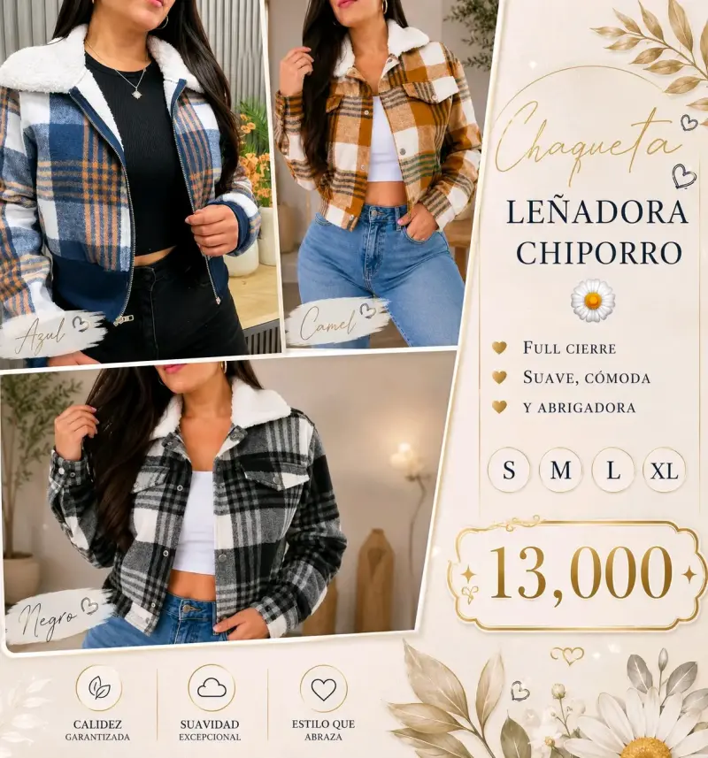 Chaqueta leñadora chiporro