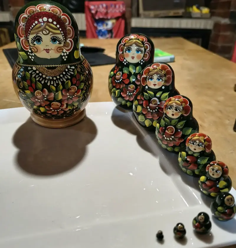 Matrioska decorativa - 3