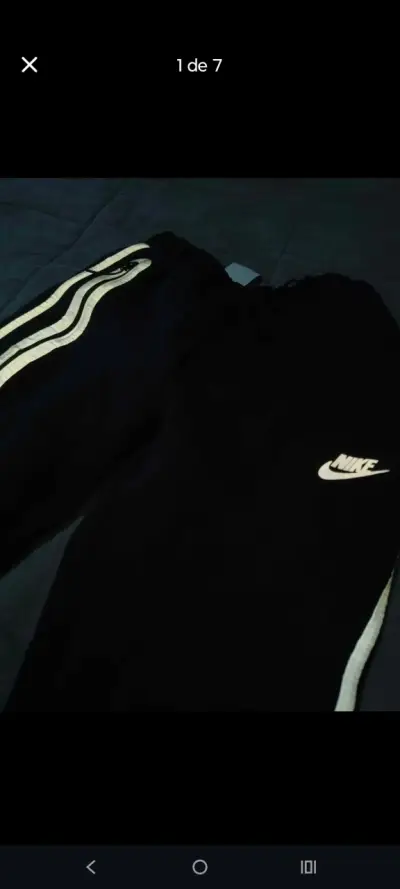 Pantalón deportivo Nike negro - miniatura 1