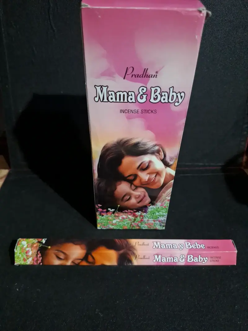 Incienso Pradhan Mama y Bebe 6 unidades