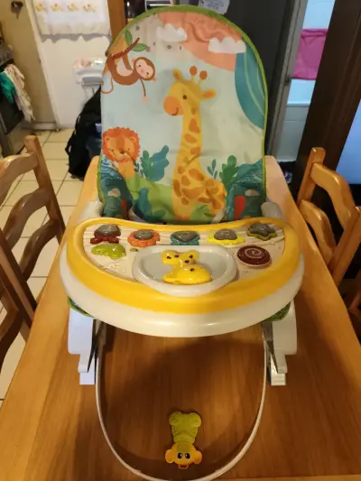 silla mesedora multicolor para bebé - miniatura 1