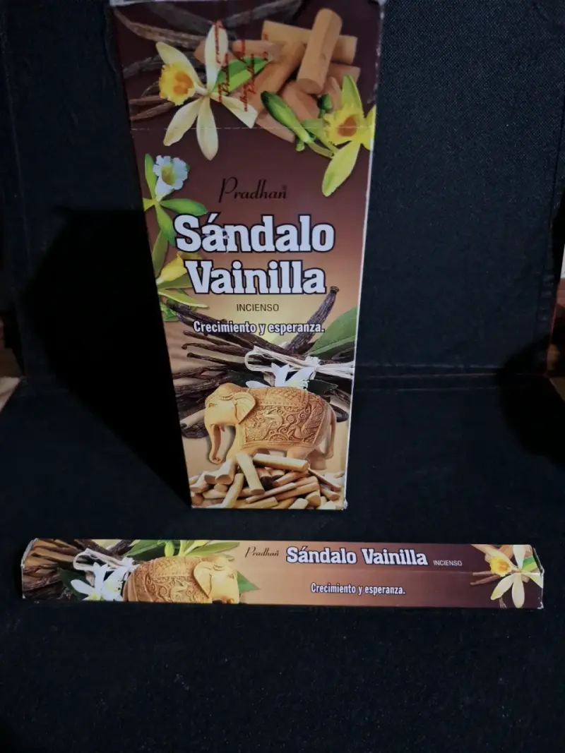 Incienso de Sándalo Vainilla 6 unidades