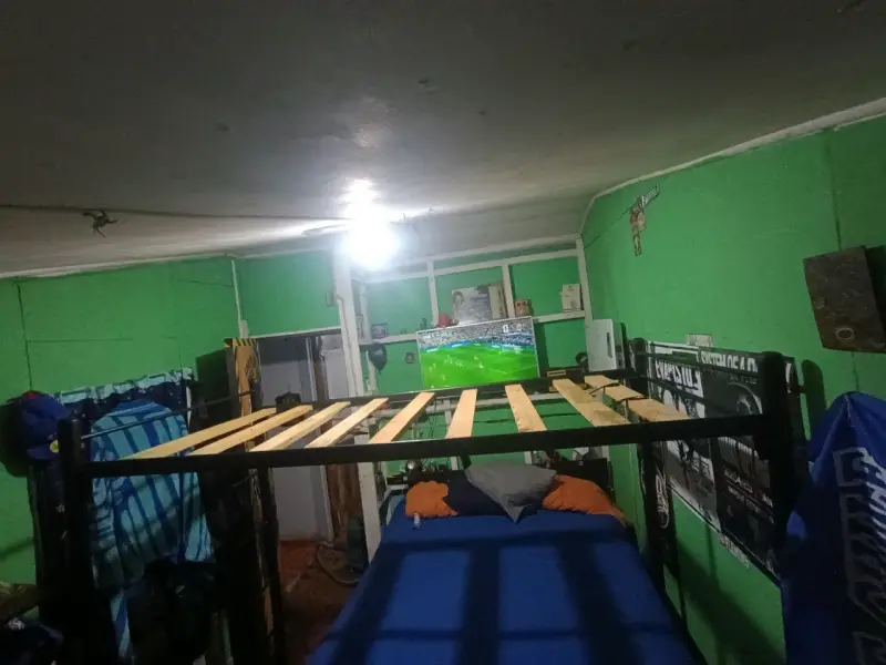 Cama alta metálico 1 plaza - 3