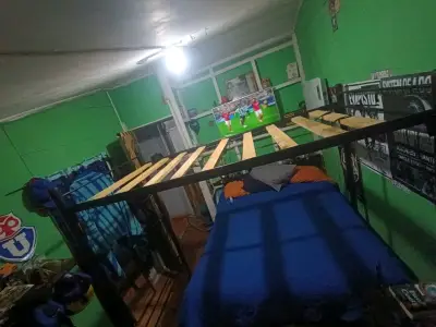 Cama alta metálico 1 plaza - miniatura 4