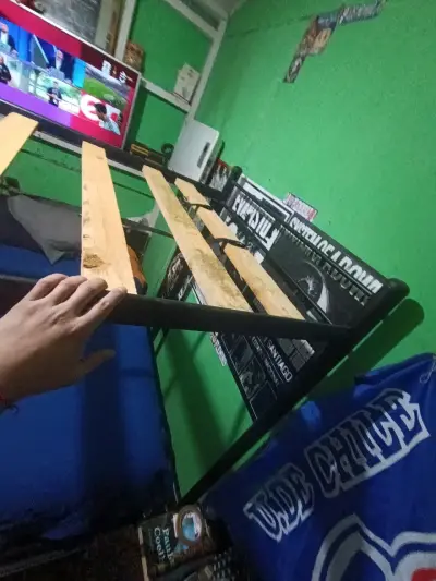 Cama alta metálico 1 plaza - miniatura 5